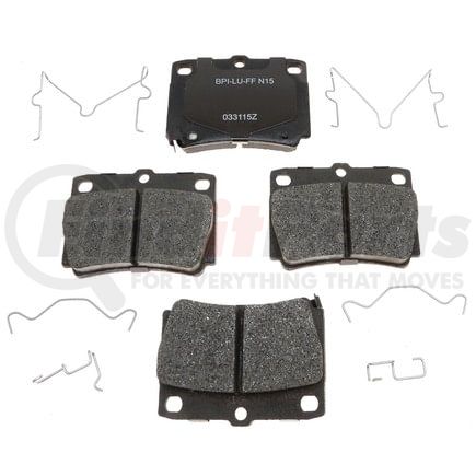 MGD733CH by RAYBESTOS - Raybestos R-Line Ceramic Brake Pad Set