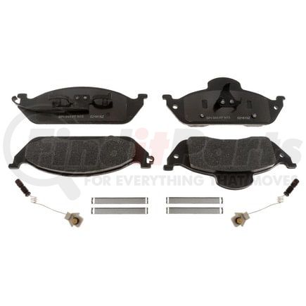 MGD760MH by RAYBESTOS - Raybestos R-Line Metallic Brake Pad Set