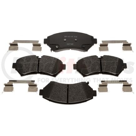 MGD753MH by RAYBESTOS - Raybestos R-Line Metallic Brake Pad Set