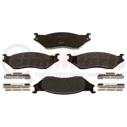 MGD777MH by RAYBESTOS - Raybestos R-Line Metallic Brake Pad Set