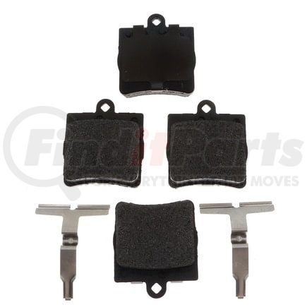 MGD779MH by RAYBESTOS - Raybestos R-Line Metallic Brake Pad Set