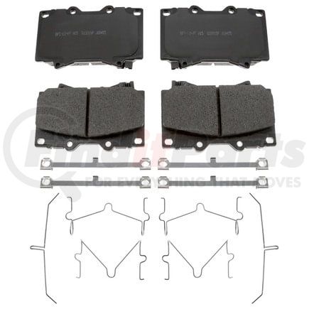 MGD772CH by RAYBESTOS - Raybestos R-Line Ceramic Brake Pad Set