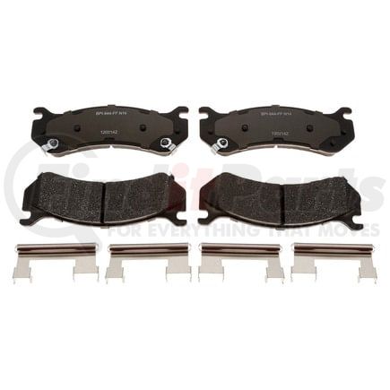 MGD785MH by RAYBESTOS - Raybestos R-Line Metallic Brake Pad Set