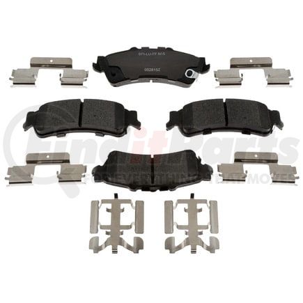 MGD792CH by RAYBESTOS - Raybestos R-Line Ceramic Brake Pad Set