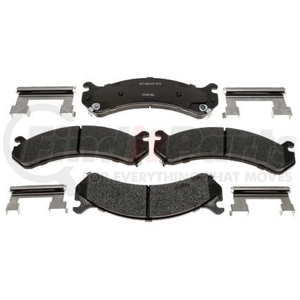 MGD784MH by RAYBESTOS - Raybestos R-Line Metallic Brake Pad Set