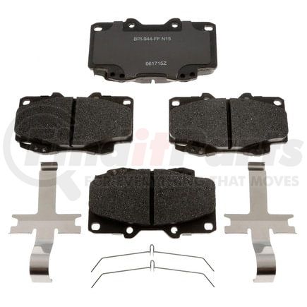 MGD799MH by RAYBESTOS - Raybestos R-Line Metallic Brake Pad Set