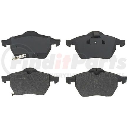 MGD800M by RAYBESTOS - Raybestos R-Line Metallic Brake Pad Set