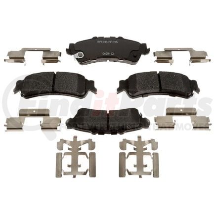 MGD792MH by RAYBESTOS - Raybestos R-Line Metallic Brake Pad Set