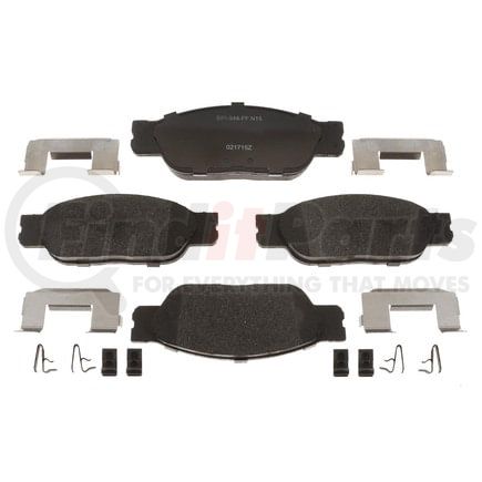 MGD805MH by RAYBESTOS - Raybestos R-Line Metallic Brake Pad Set