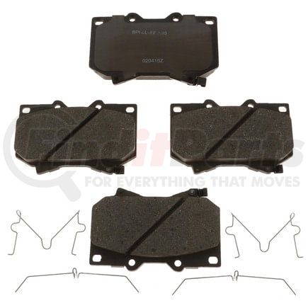 MGD812CH by RAYBESTOS - Raybestos R-Line Ceramic Brake Pad Set