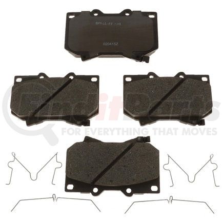 Raybestos MGD812CH Disc Brake Pad Set Raybestos R-Line Ceramic Brake Pad Set
