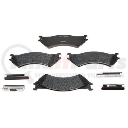 MGD802MH by RAYBESTOS - Raybestos R-Line Metallic Brake Pad Set