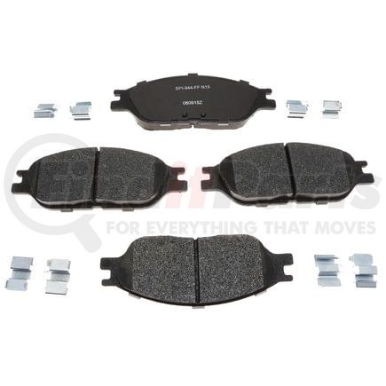 Raybestos MGD803MH Disc Brake Pad Set Raybestos R-Line Metallic Brake Pad Set
