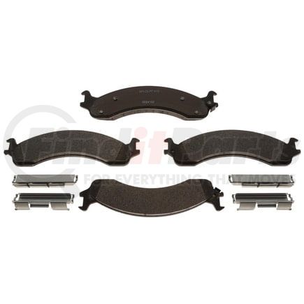 MGD821MH by RAYBESTOS - Raybestos R-Line Metallic Brake Pad Set