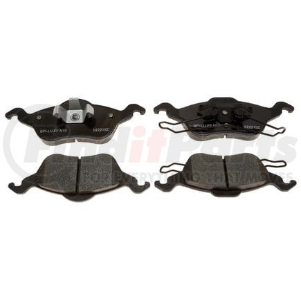 MGD816C by RAYBESTOS - Raybestos R-Line Ceramic Brake Pad Set