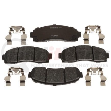 MGD833MH by RAYBESTOS - Raybestos R-Line Metallic Brake Pad Set