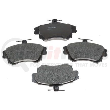 MGD837M by RAYBESTOS - Raybestos R-Line Metallic Brake Pad Set