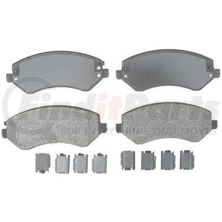 MGD856MH by RAYBESTOS - Raybestos R-Line Metallic Brake Pad Set