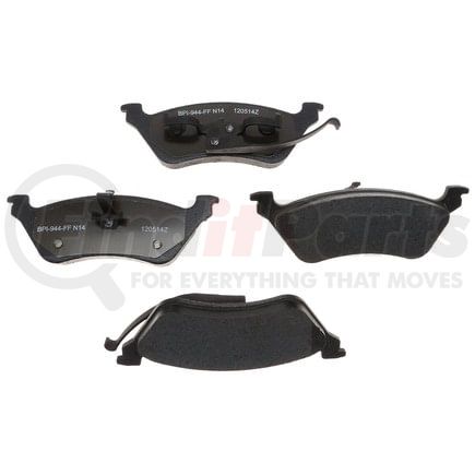 MGD858M by RAYBESTOS - Raybestos R-Line Metallic Brake Pad Set