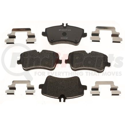 MGD872MH by RAYBESTOS - Raybestos R-Line Metallic Brake Pad Set