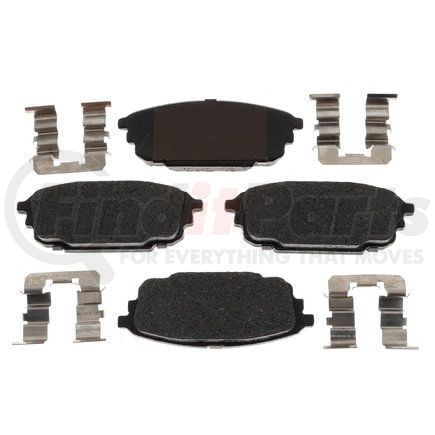 MGD892CH by RAYBESTOS - Raybestos R-Line Ceramic Brake Pad Set