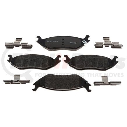 MGD898MH by RAYBESTOS - Raybestos R-Line Metallic Brake Pad Set