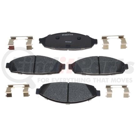 MGD931MH by RAYBESTOS - Raybestos R-Line Metallic Brake Pad Set