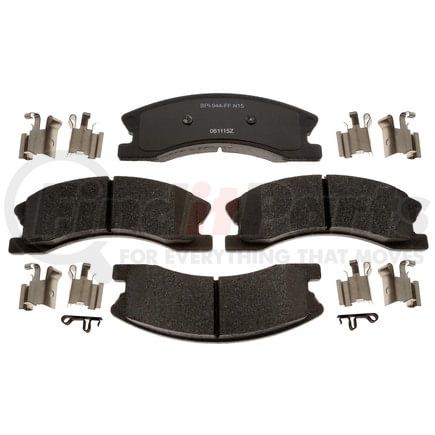 MGD945MH by RAYBESTOS - Raybestos R-Line Metallic Brake Pad Set