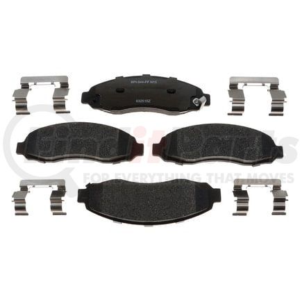 MGD962MH by RAYBESTOS - Raybestos R-Line Metallic Brake Pad Set