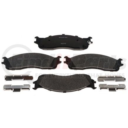 MGD965MH by RAYBESTOS - Raybestos R-Line Metallic Brake Pad Set