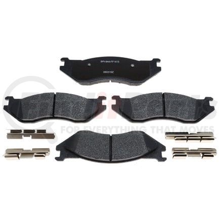 MGD966MH by RAYBESTOS - Raybestos R-Line Metallic Brake Pad Set