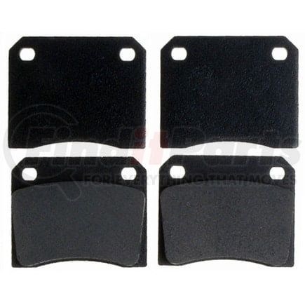 Raybestos MGD9M Disc Brake Pad Set Raybestos R-Line Metallic Brake Pad Set