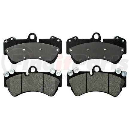 PGD1007M by RAYBESTOS - Raybestos Element3 Metallic Brake Pad Set