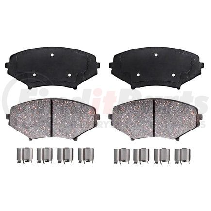 PGD1009M by RAYBESTOS - Raybestos Element3 Metallic Brake Pad Set