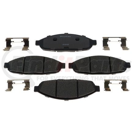 MGD997CH by RAYBESTOS - Raybestos R-Line Ceramic Brake Pad Set