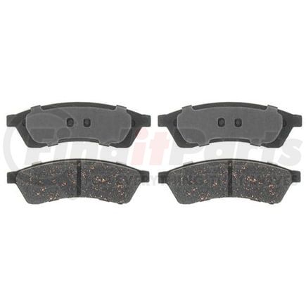 Raybestos PGD1030C Disc Brake Pad Set Raybestos Element3 Ceramic Brake Pad Set