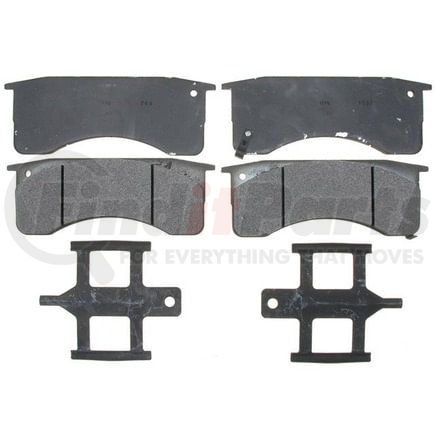 PGD1032M by RAYBESTOS - Raybestos Element3 Metallic Brake Pad Set