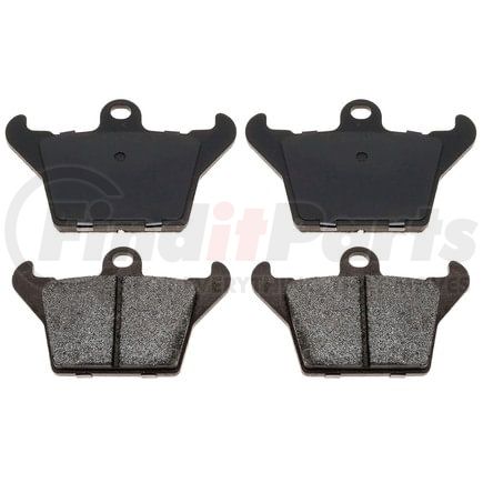 Raybestos PGD1034M Parking Brake Disc Brake Pad Set Raybestos Element3 Metallic Parking Brake Pad Set