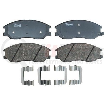 PGD1097C by RAYBESTOS - Raybestos Element3 Ceramic Brake Pad Set