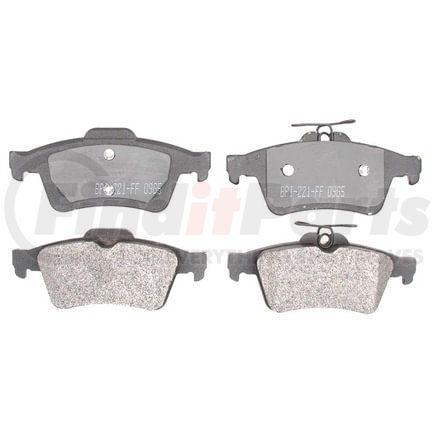 PGD1095M by RAYBESTOS - Raybestos Element3 Metallic Brake Pad Set