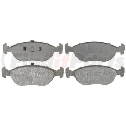 PGD1162M by RAYBESTOS - Raybestos Element3 Metallic Brake Pad Set