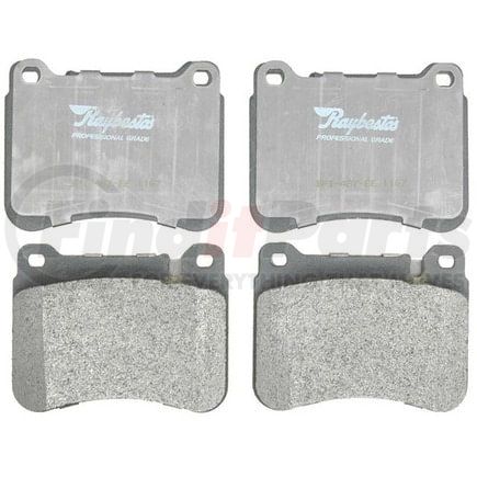 PGD1121M by RAYBESTOS - Raybestos Element3 Metallic Brake Pad Set