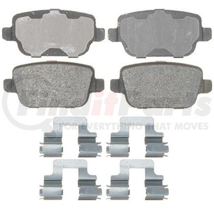 PGD1314M by RAYBESTOS - Raybestos Element3 Metallic Brake Pad Set