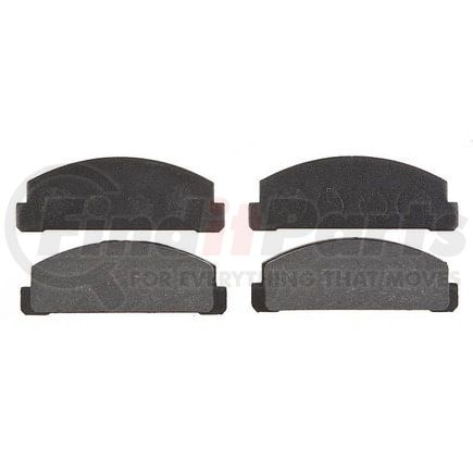 PGD132 by RAYBESTOS - Raybestos Element3 Organic Brake Pad Set