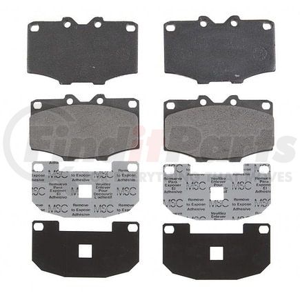 PGD137M by RAYBESTOS - Raybestos Element3 Metallic Brake Pad Set