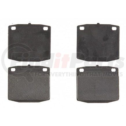 PGD146 by RAYBESTOS - Raybestos Element3 Organic Brake Pad Set