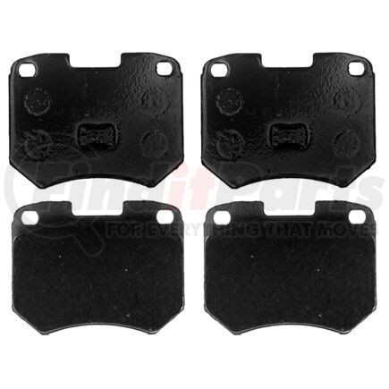 PGD148 by RAYBESTOS - Raybestos Element3 Organic Brake Pad Set