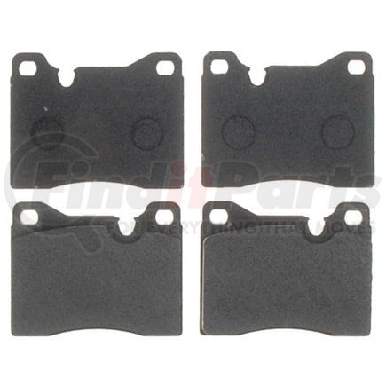 PGD163 by RAYBESTOS - Raybestos Element3 Organic Brake Pad Set