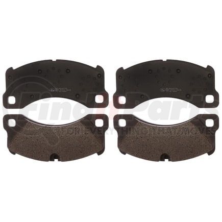 PGD1577M by RAYBESTOS - Raybestos Element3 Metallic Brake Pad Set