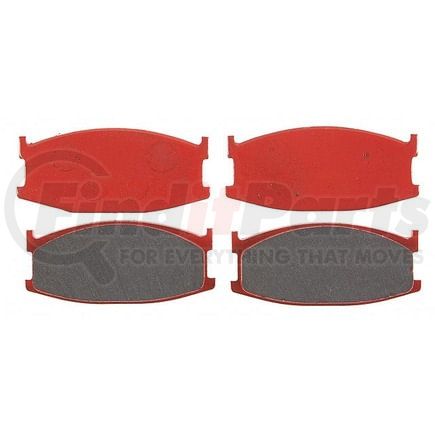 PGD175 by RAYBESTOS - Raybestos Element3 Organic Brake Pad Set